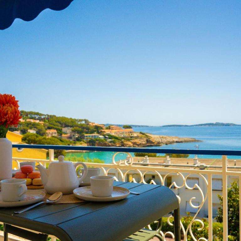 T3 exception vue mer à Portissol - Apartment mit 3 Schlafzimmern und Meerblick - 1