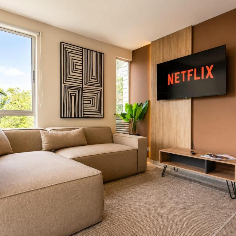 Central, Fast WiFi, AC and Poblado Views - Two-Bedroom Apartment - 3