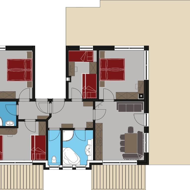Appartements Almnest - Hochwurzen Suite - 39