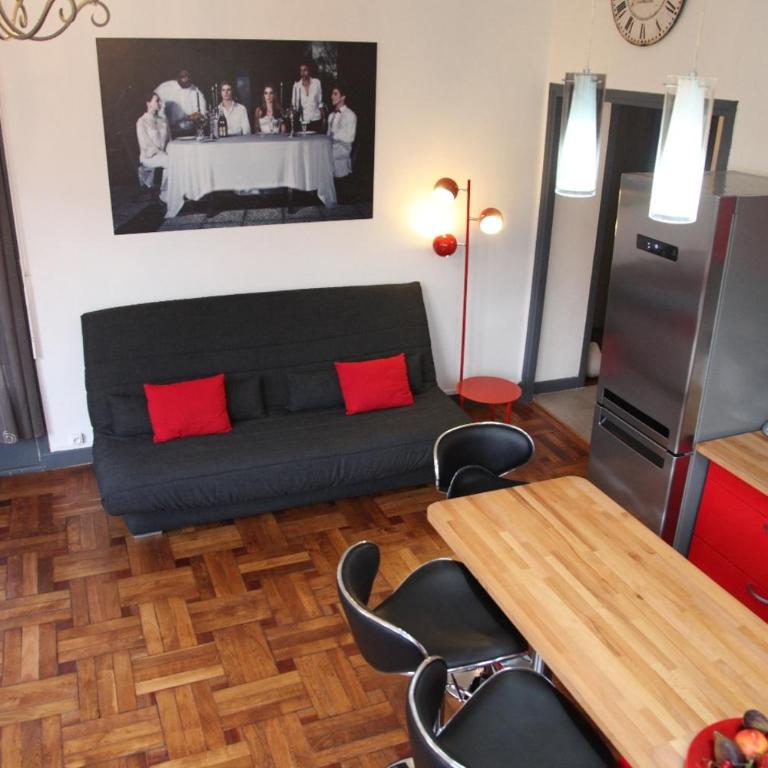 Charmant appt 3 chambes au coeur de Nice-5 mns plages - Appartement 3 Chambres avec Balcon - 7