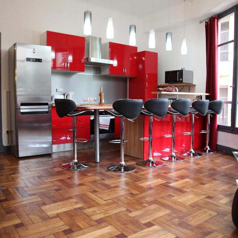 Charmant appt 3 chambes au coeur de Nice-5 mns plages - Appartement 3 Chambres avec Balcon - 10