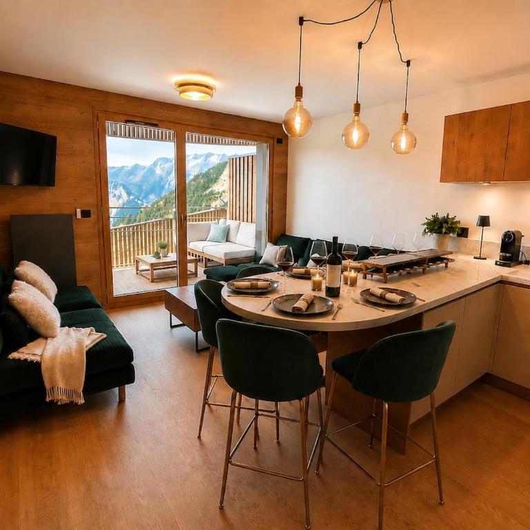 8 personnes Vue exceptionnelle 2 garages - Appartement - 5