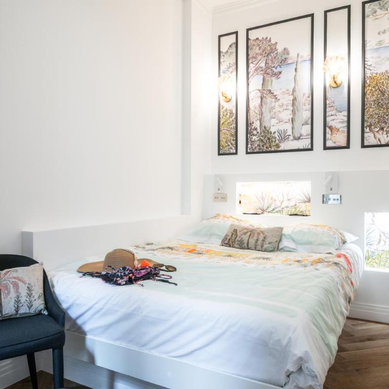 le Côte d'Azur Art Deco Apartment - Apartment mit 1 Schlafzimmer - 11