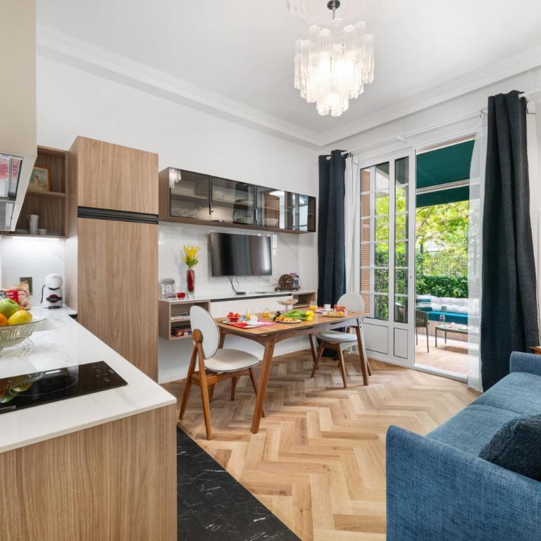 le Côte d'Azur Art Deco Apartment - Apartment mit 1 Schlafzimmer - 13