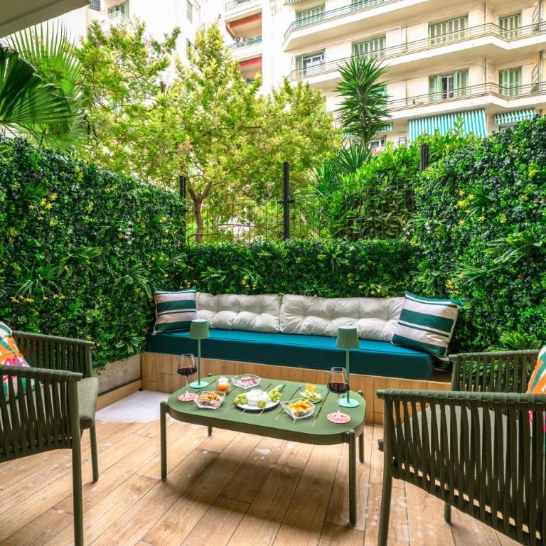 le Côte d'Azur Art Deco Apartment - Apartment mit 1 Schlafzimmer - 19