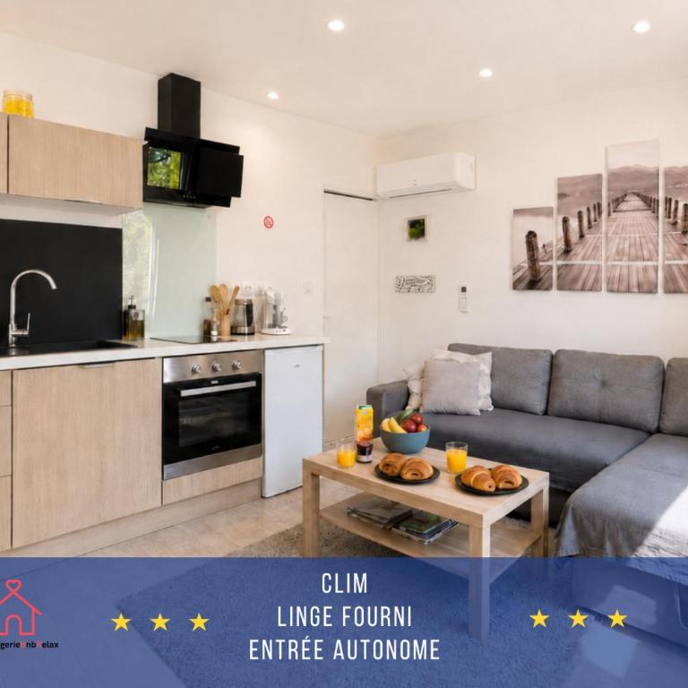 "Le 10ème Dragon" Entrée autonome - Linge - Wifi - Appartement 1 Chambre - 1
