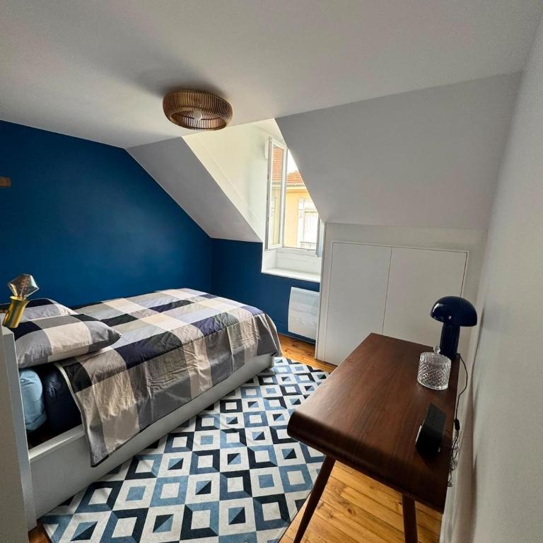 Blue Pink - Championnet - One-Bedroom Apartment - 9