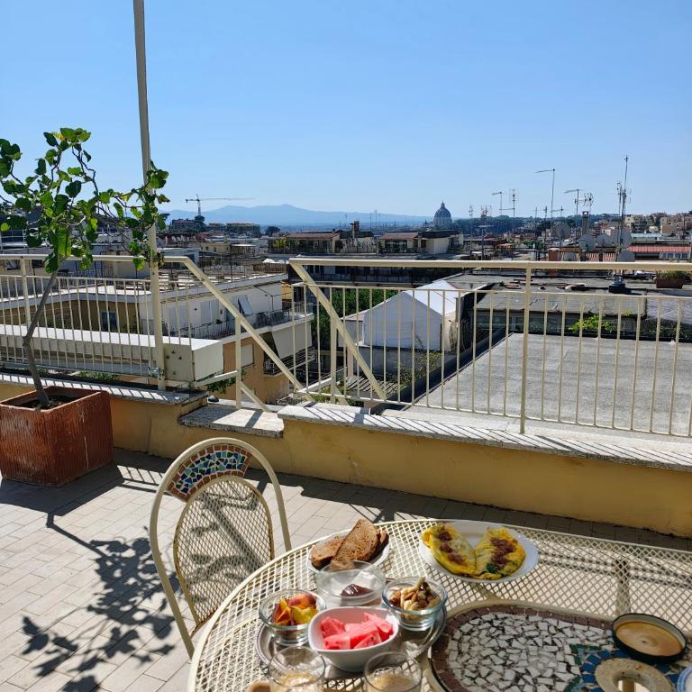 Terrazze panoramiche e vista sul vaticano - Camera Matrimoniale con Terrazza - 1