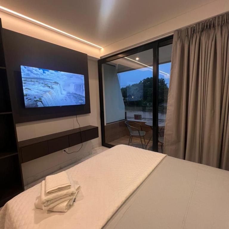 Balcon - TV cable - Piscina - Gym - Sauna - Juegos - One-Bedroom Apartment - 18