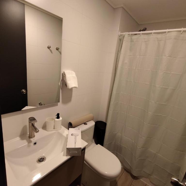 Nuevo Home Studio para 3 personas centro de Santiago Barrio Paris Londres D103 - One-Bedroom Apartment - 37