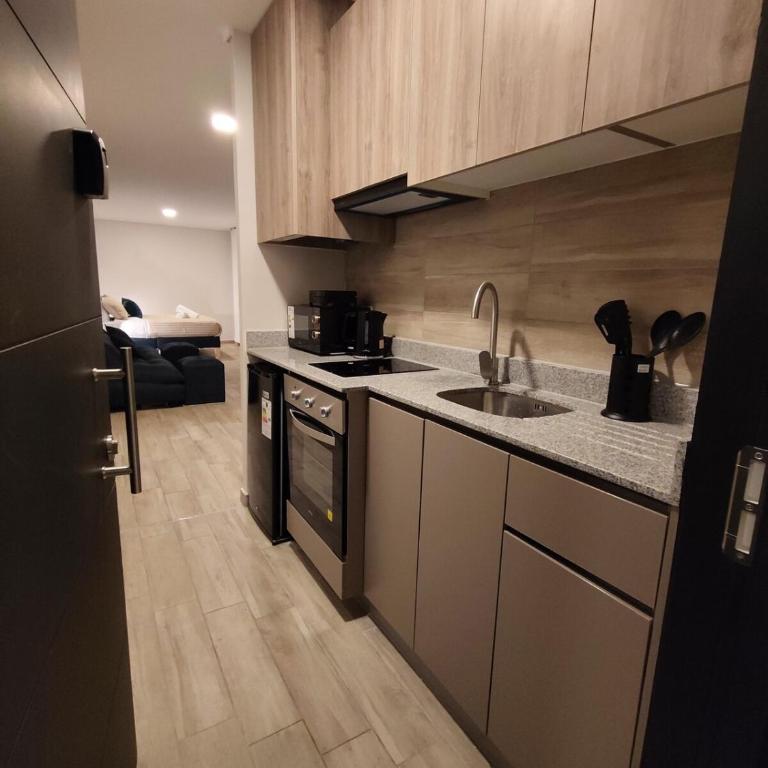 Nuevo Home Studio para 3 personas centro de Santiago Barrio Paris Londres D103 - One-Bedroom Apartment - 39