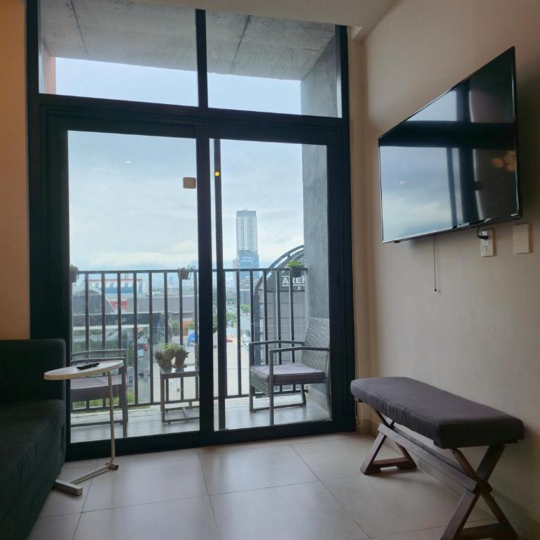KING BED GREAT VIEW Across Fundidora & ARENA MTY - Apartamento de 2 dormitorios - 4