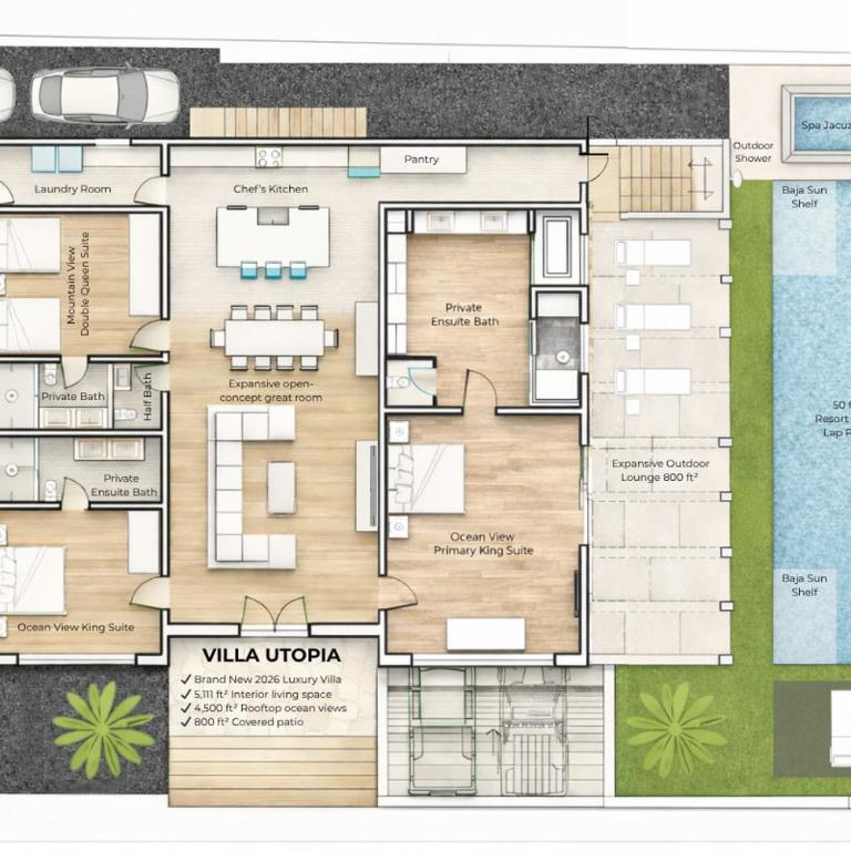 Villa de Lujo con Vista al Mar en Cabo, Piscina, Jacuzzi y Gimnasio - Villa Deluxe - 26