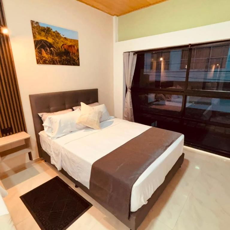 Hotel del Parque Arauca - Habitación Doble Deluxe - 2 camas - 1