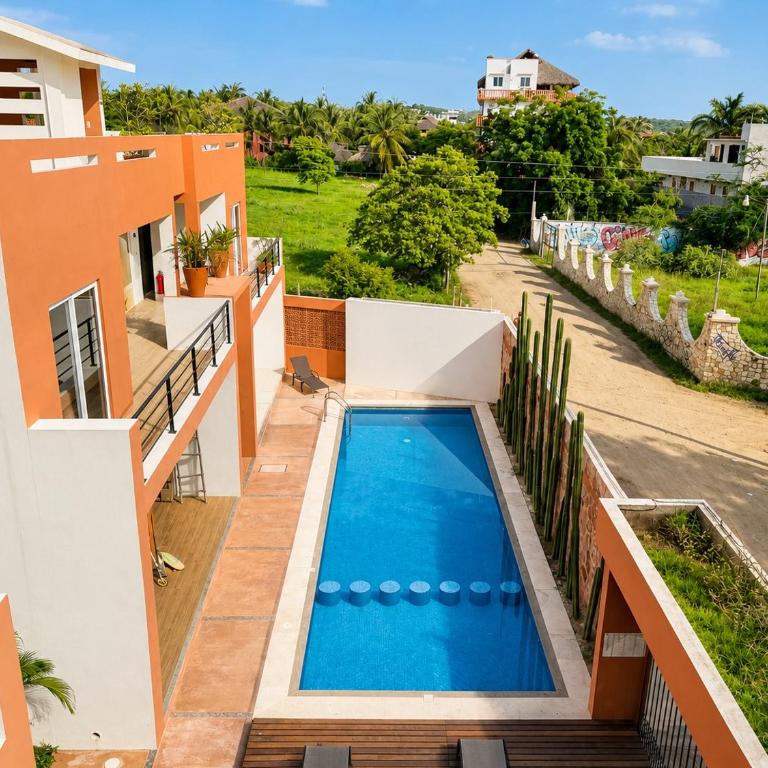 La Aurora Puerto Escondido - Small Double Room - 1