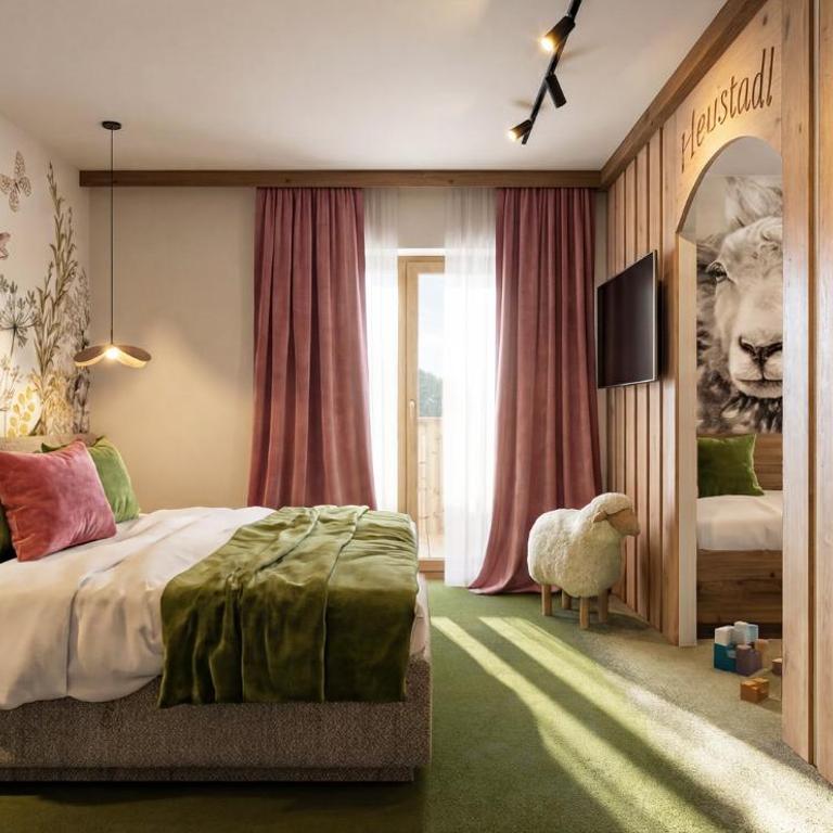 Landhotel Schermer - Deluxe Apartment mit Balkon und 2 Schlafzimmern - 1