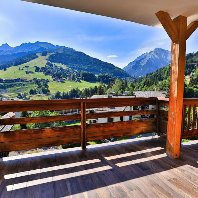 Arvi 611 - Duplex, vue Aravis et village la Clusaz, 4 adultes et 2 enfants - Appartement 3 Chambres avec Vue sur la Montagne - 11