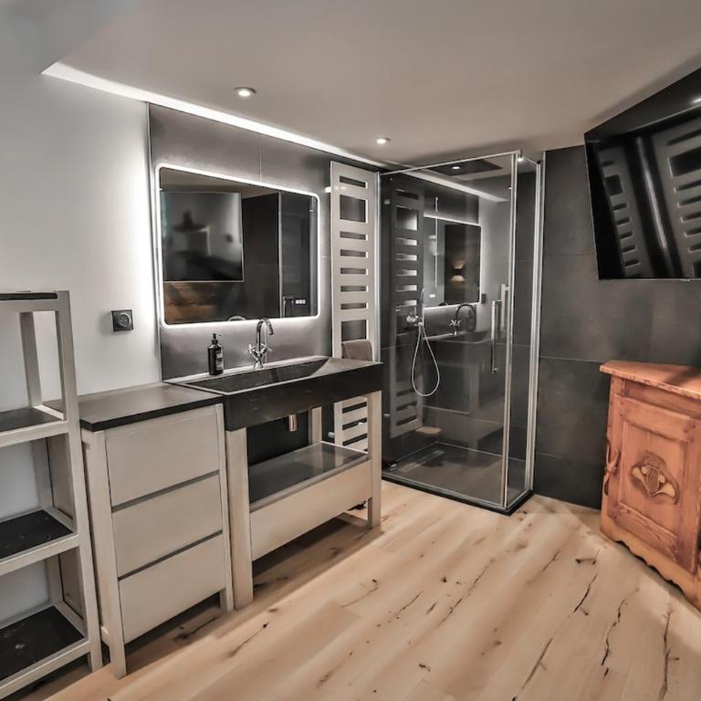 Arvi 611 - Duplex, vue Aravis et village la Clusaz, 4 adultes et 2 enfants - Appartement 3 Chambres avec Vue sur la Montagne - 17