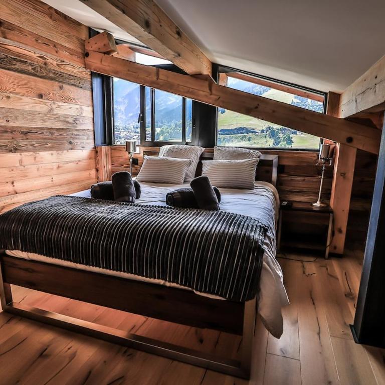 Arvi 611 - Duplex, vue Aravis et village la Clusaz, 4 adultes et 2 enfants - Appartement 3 Chambres avec Vue sur la Montagne - 24