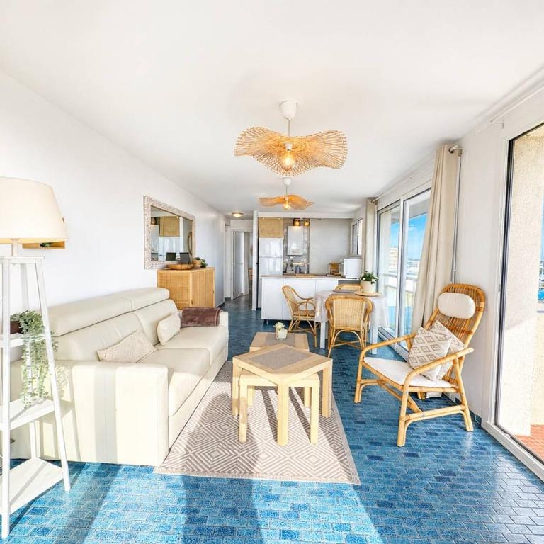 CR330-006 Appartement 2 pièces - PORT- CANET EN ROUSSILLON - Appartement - Vue sur Mer - 3