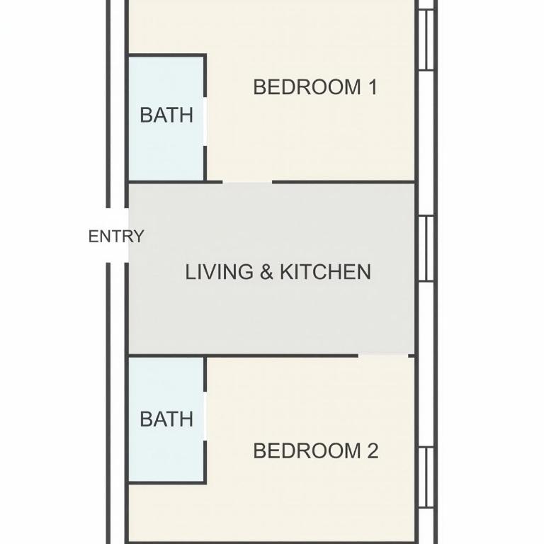 Casa DiMì - 2 BR, 2 en-suite bath, 2 min M5, Smart lock - Appartamento con 2 Camere da Letto - 18