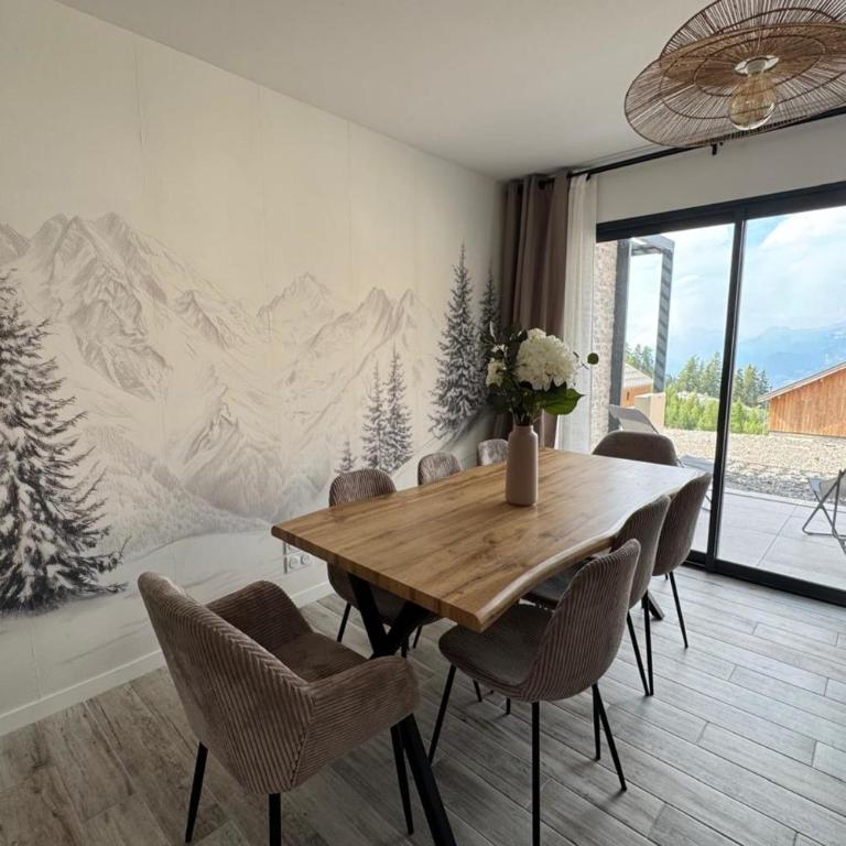 Chalet Altéa - 7 à 8 pers - Neuf & Cosy - 300 m des Pistes - Chalet - 10