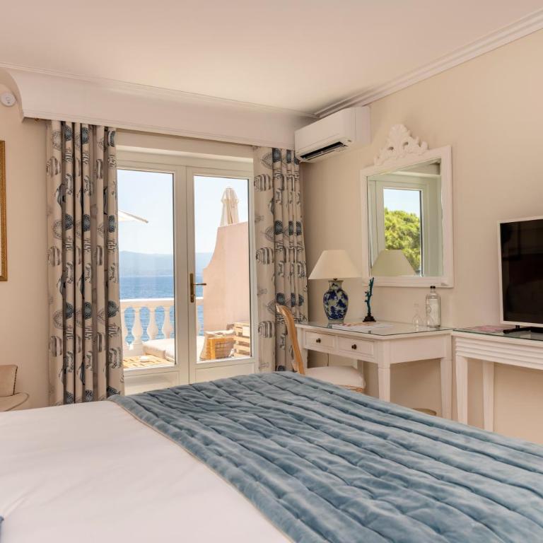 Hôtel Les Mouettes - Teritoria - Chambre Supérieure - Étage - Terrasse avec Vue sur Mer - 7
