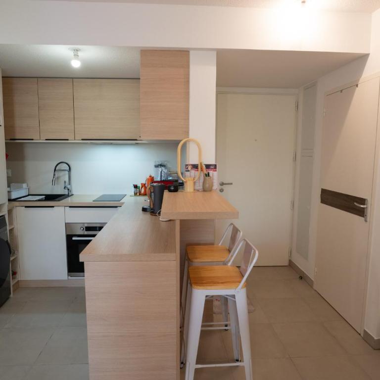 Riboleys - Grand T2 climatisé à 100m de la mer - Appartement - 7