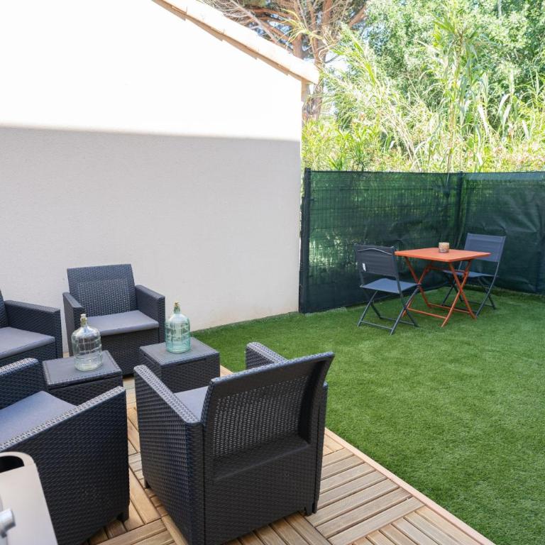 Riboleys - Grand T2 climatisé à 100m de la mer - Appartement - 13