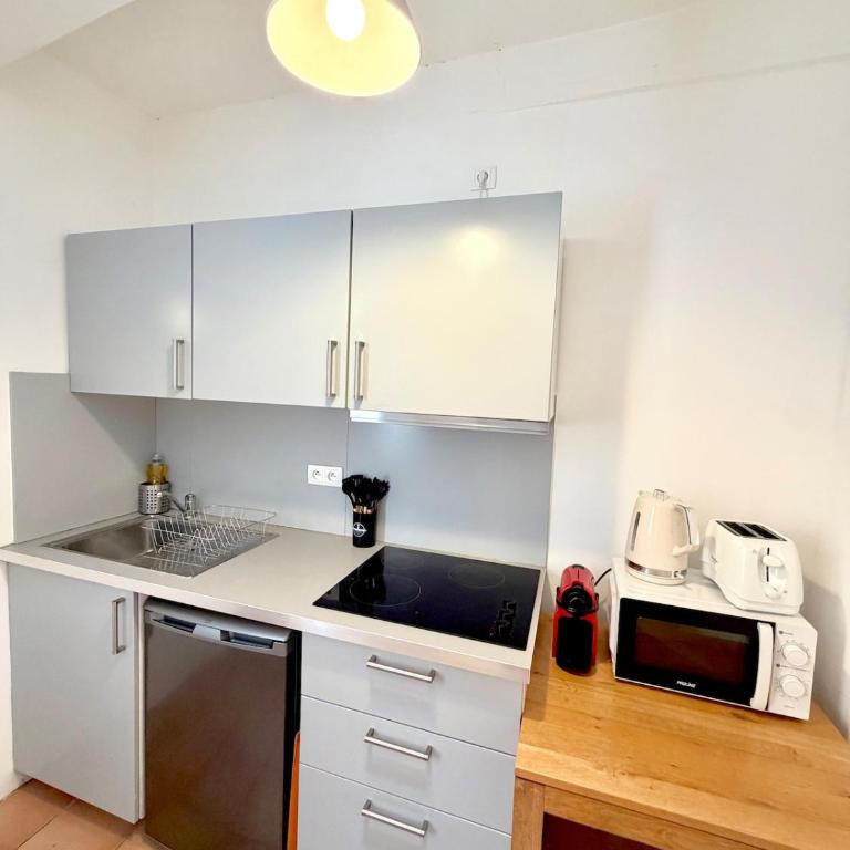 Air-conditioned one-bedroom apartment ꔷ Heart of Aix-en-Provence ꔷ Quiet - Apartamento de 1 dormitorio - 4