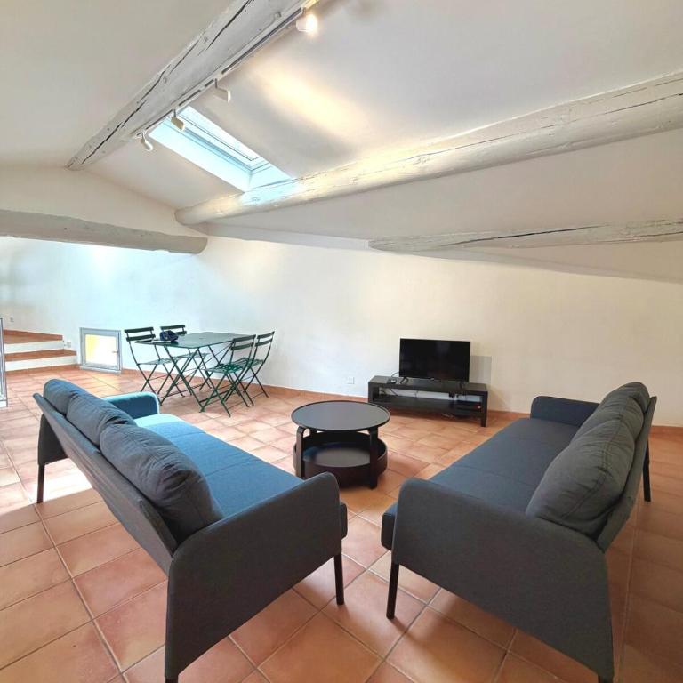 Air-conditioned one-bedroom apartment ꔷ Heart of Aix-en-Provence ꔷ Quiet - Apartamento de 1 dormitorio - 7