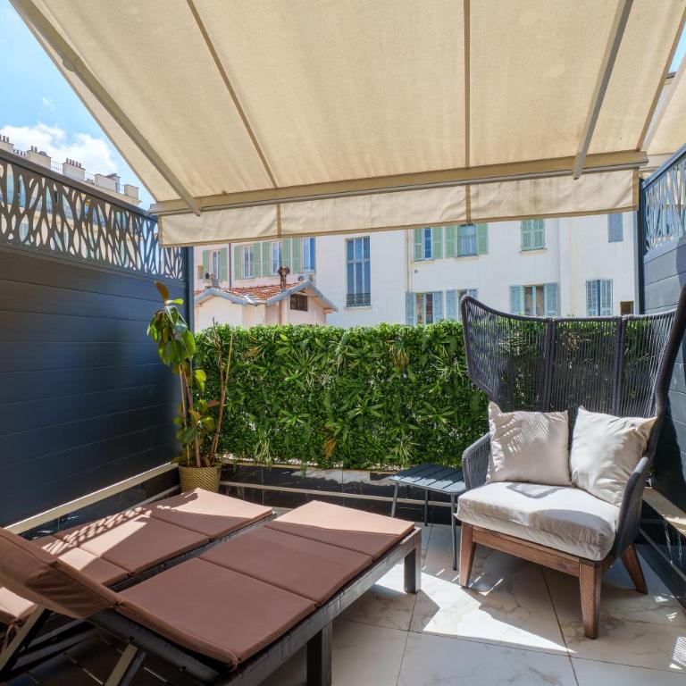 Nice Renting - 3FRANCE - Luxury & Comfort Suite by the Sea & Terrace - Apartment mit 1 Schlafzimmer - 3