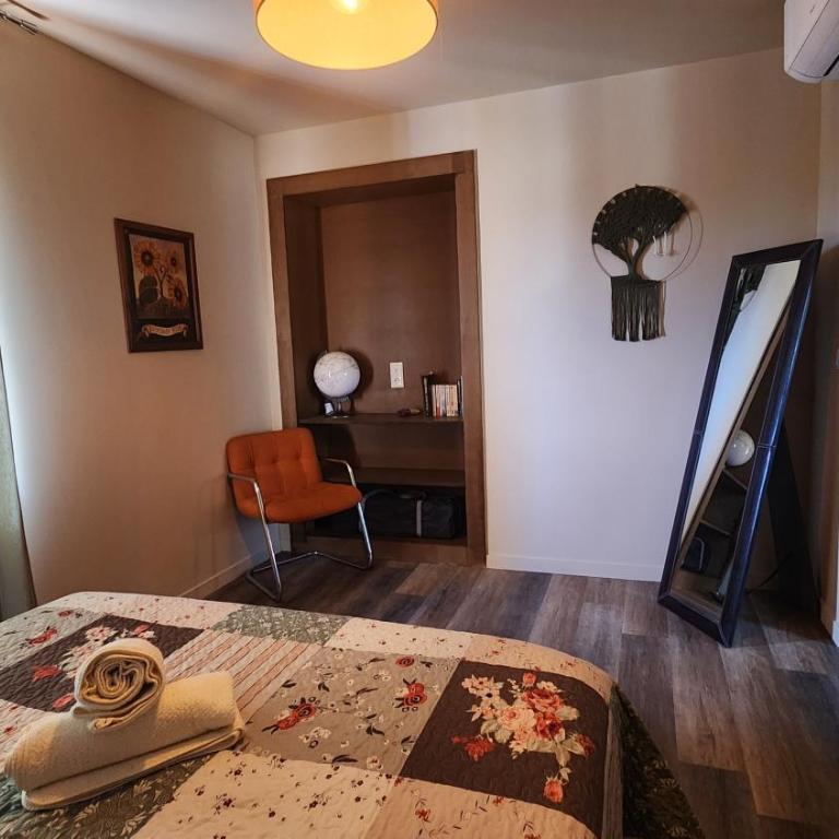 Gite La Maison Du Tisserand Pa - Appartement avec Douche - 6