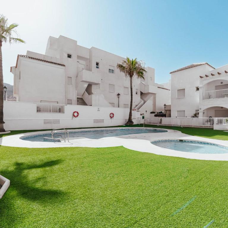 MT - Apartamento con piscina a 100m de la playa Mojacar - Apartamento de 2 dormitorios con balcón y terraza - 4