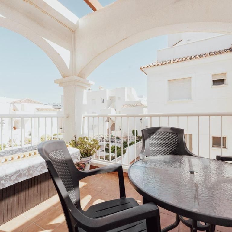 MT - Apartamento con piscina a 100m de la playa Mojacar - Apartamento de 2 dormitorios con balcón y terraza - 10