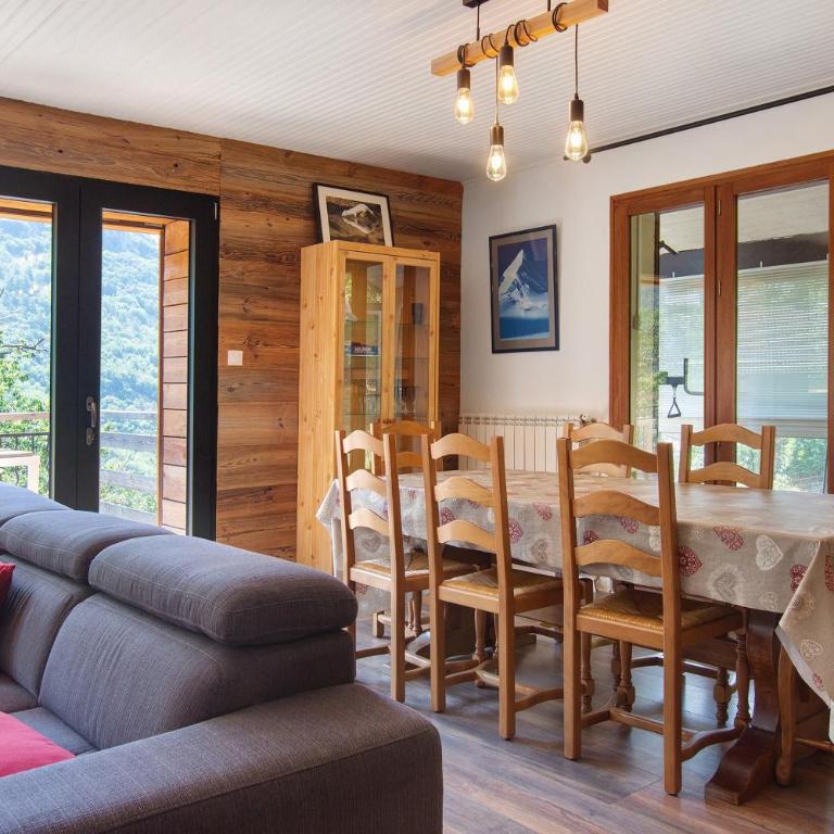 Gite Les Grillons - Appartement 2 Chambres avec Vue sur la Montagne - 5