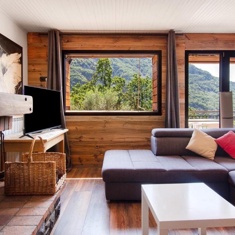 Gite Les Grillons - Appartement 2 Chambres avec Vue sur la Montagne - 21
