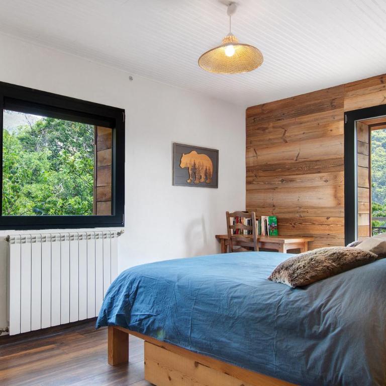 Gite Les Grillons - Appartement 2 Chambres avec Vue sur la Montagne - 17