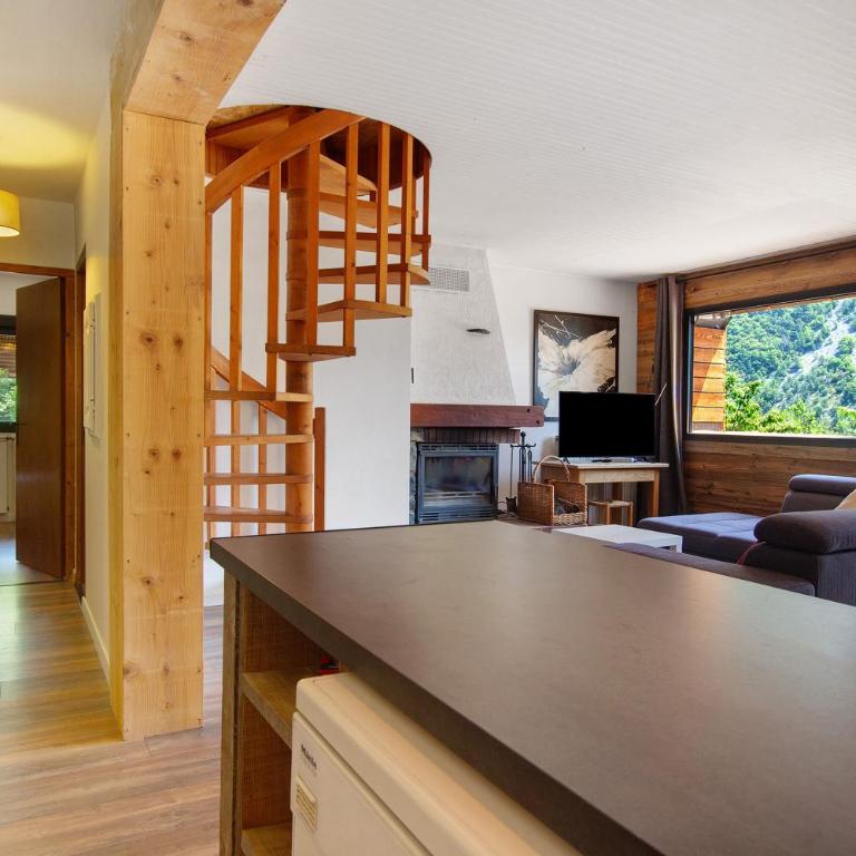 Gite Les Grillons - Appartement 2 Chambres avec Vue sur la Montagne - 25