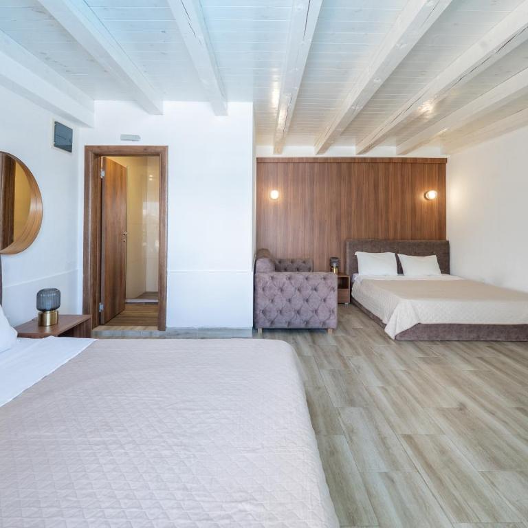 Agape Rose Hotel - Porodična Soba sa Balkonom i Pogledom na More - 24