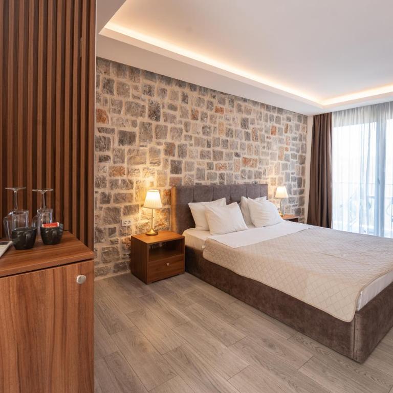 Agape Rose Hotel - Dvokrevetna Soba sa Bračnim Krevetom sa Balkonom i Pogledom na More - 24