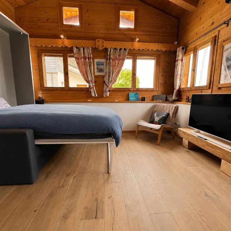 Chalet cosy proche Tramway du Mont-Blanc et centre - Chalet - 5