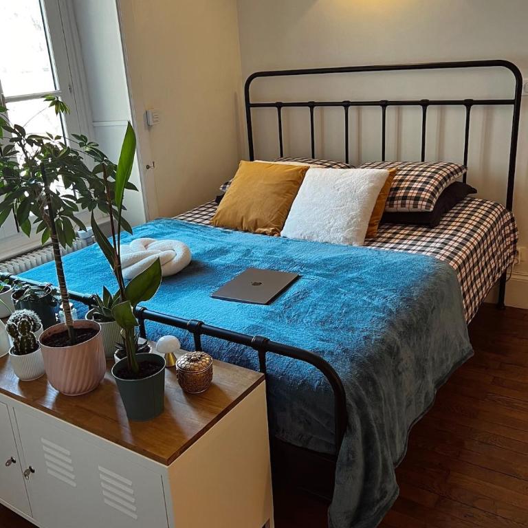 Appartement chaleureux - 40 m2 - Proche Gare - One-Bedroom Apartment - 4