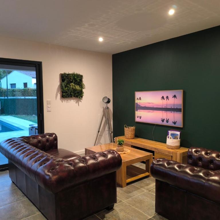villa récente climatisée avec piscine privée - Maison 3 Chambres - 25