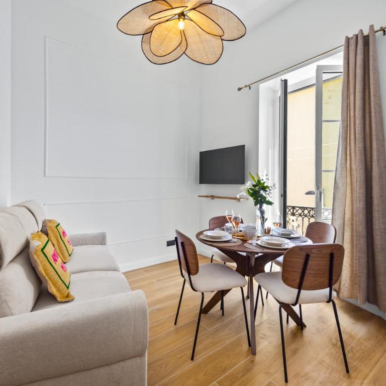 MARNE IV - Superbe deux pièces - Carré d'or Menton - Parking - Apartamento de 1 dormitorio - 19