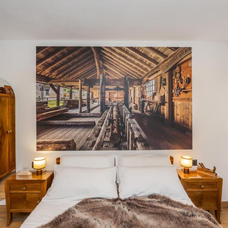B&B Soreghina - Deluxe Double or Twin Room with Mountain View - 1