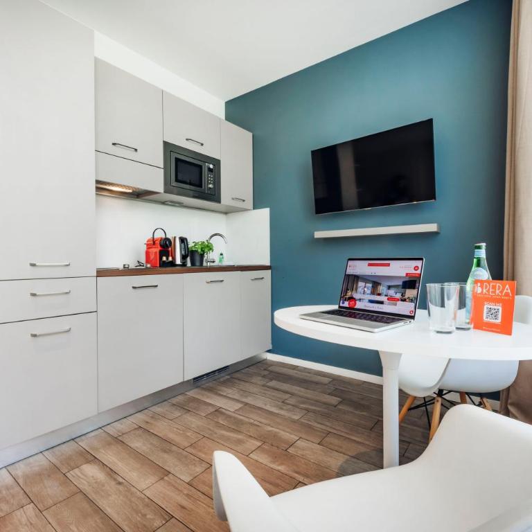 Brera Serviced Apartments Munich West - Appartamento M con Letto King-Size e Terrazza - 2