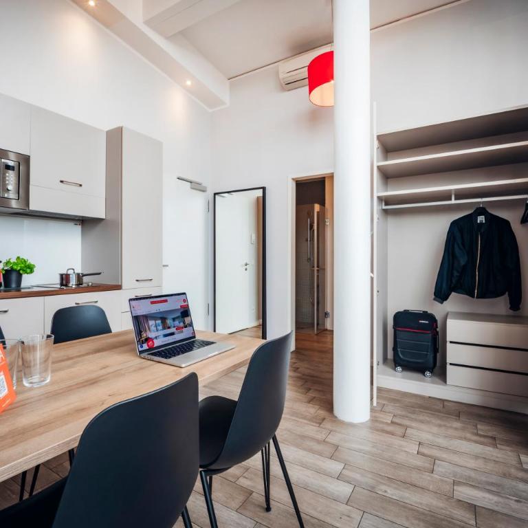 Brera Serviced Apartments Munich West - Appartamento L con Letto King-Size - 7