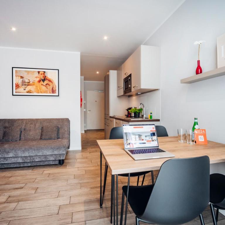Brera Serviced Apartments Munich West - Appartamento XL con Letto King-Size - 12