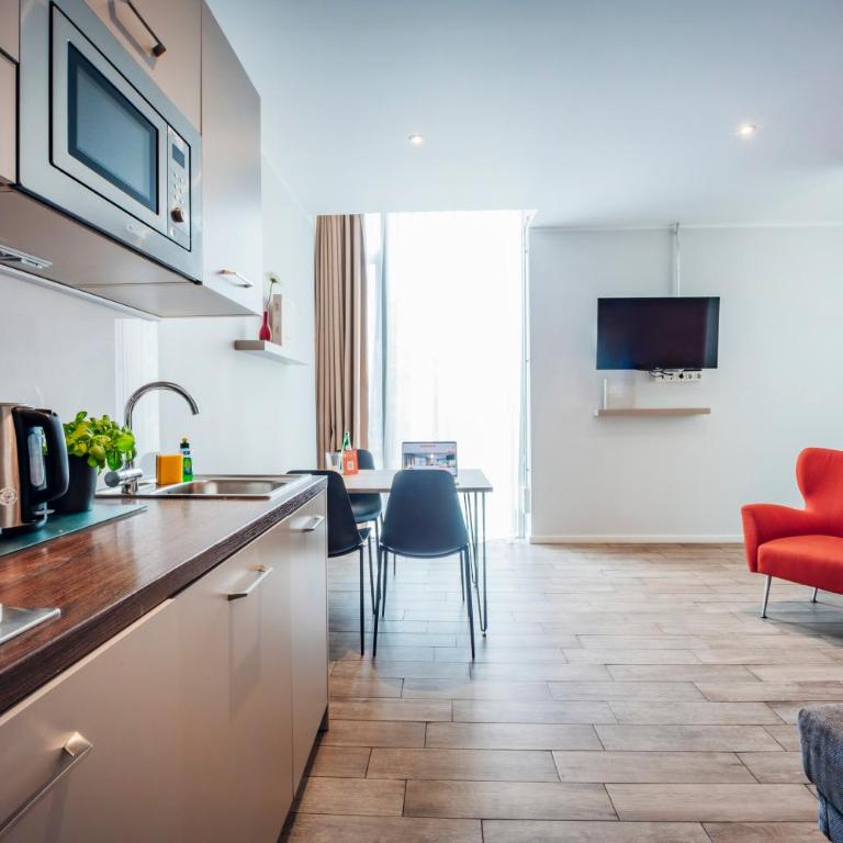 Brera Serviced Apartments Munich West - Appartamento XL con Letto King-Size - 10